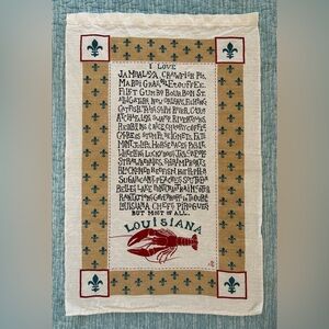 Vintage Linen Tea Towl